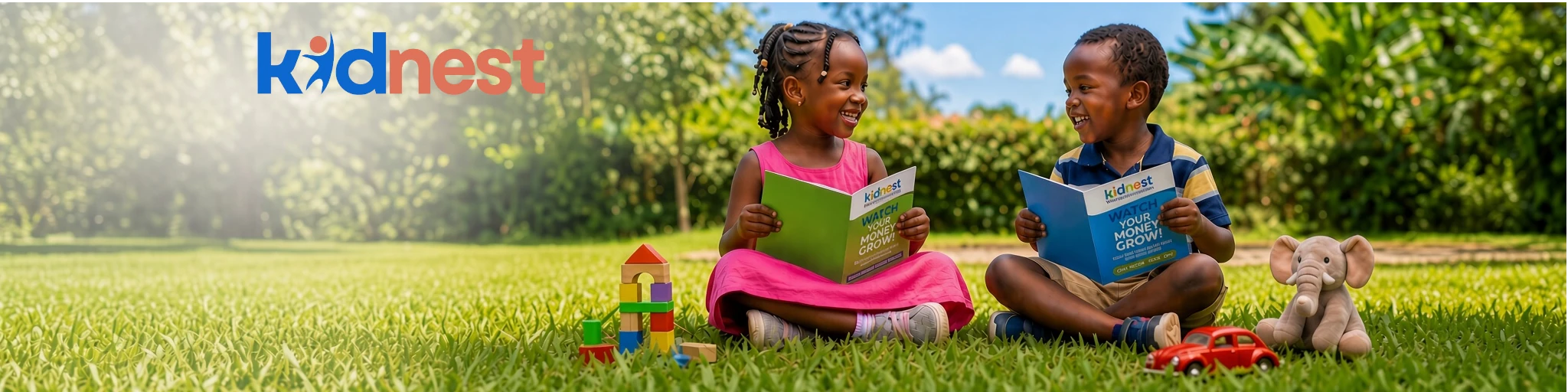 KidNest introduces children to the power of investing early.