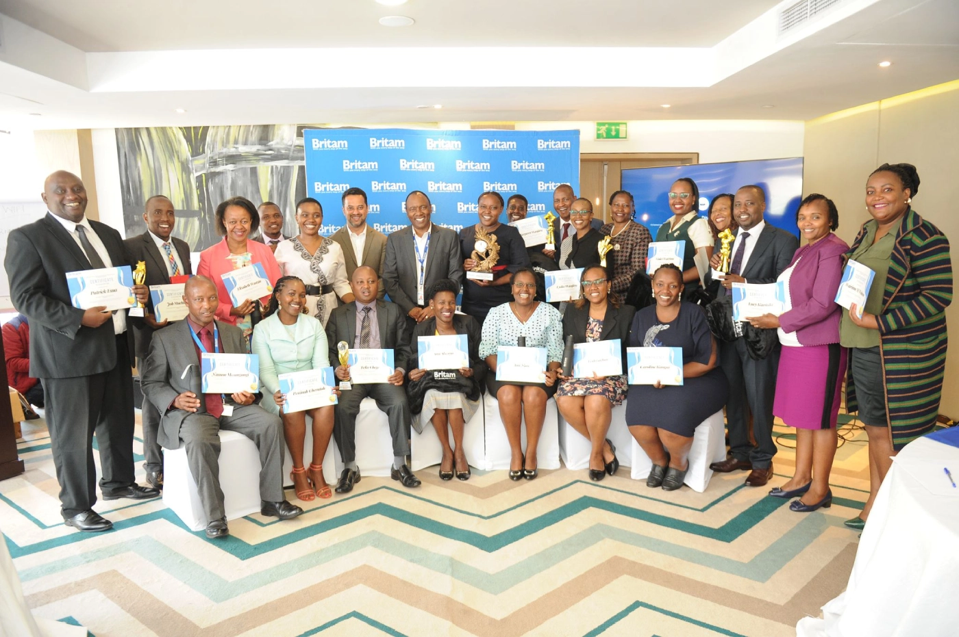 Celebrating Britam Micro Insurance Top Performers
